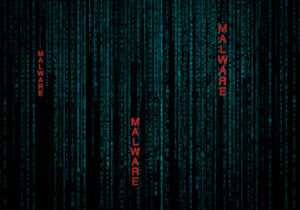 malware cyber background