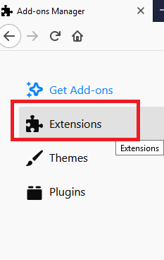 Extensions in Mozilla Firerfox. 